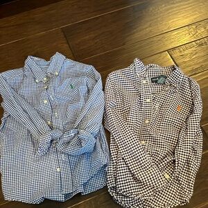 Polo button up shirts